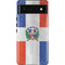 Dominican Republic Flag Faded Pixel Cases